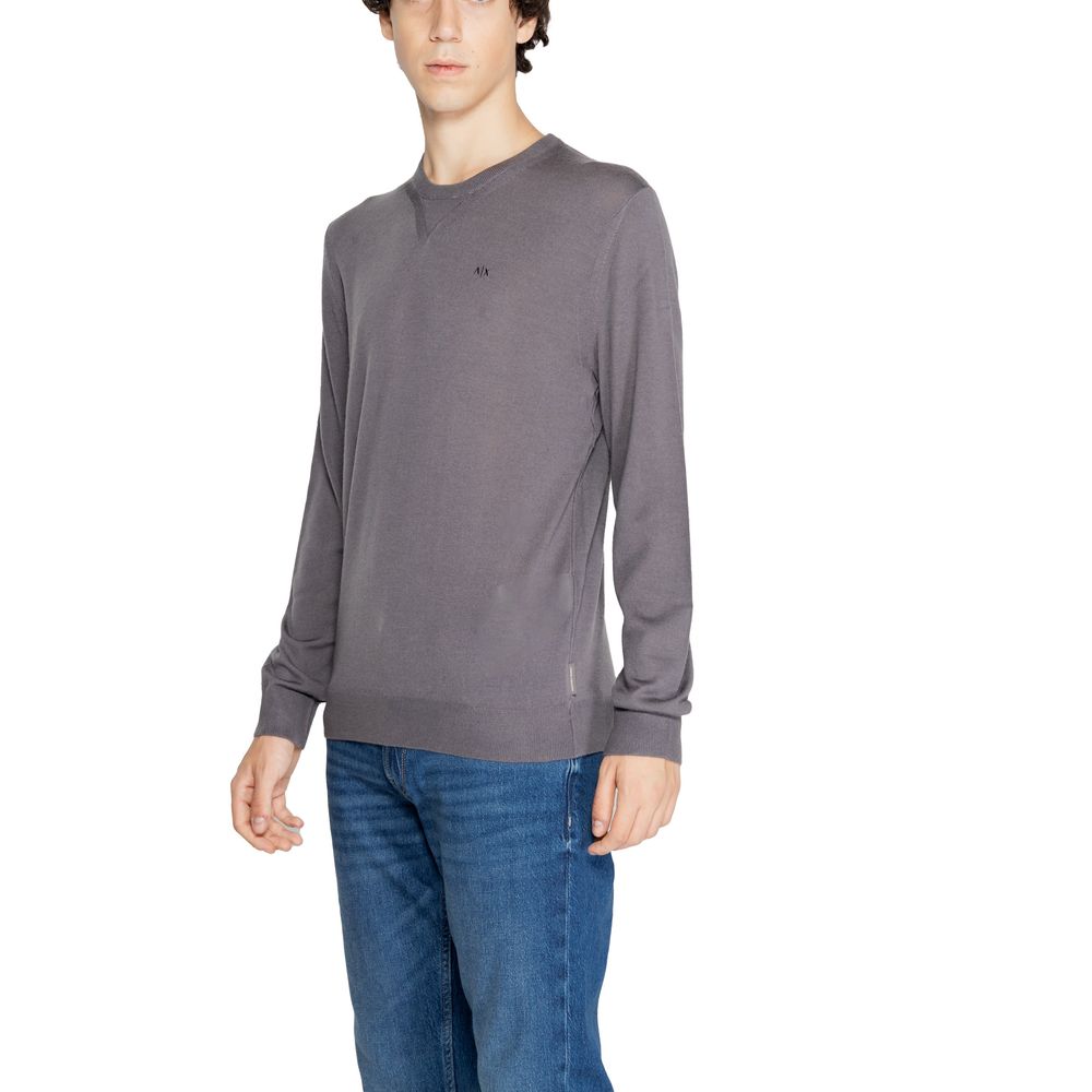 - Gray Wool Sweater