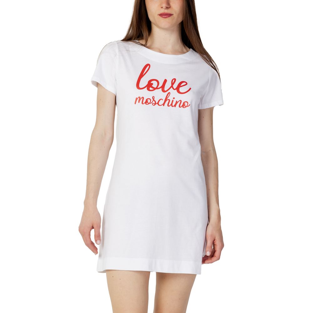 - White Cotton Dress