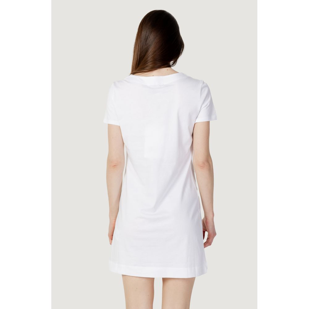 - White Cotton Dress