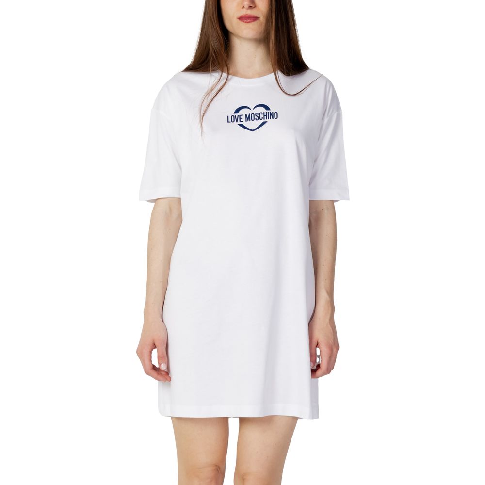 - White Cotton Dress