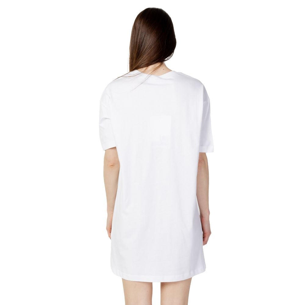 - White Cotton Dress