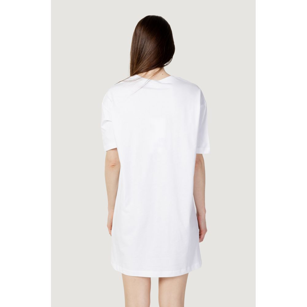- White Cotton Dress