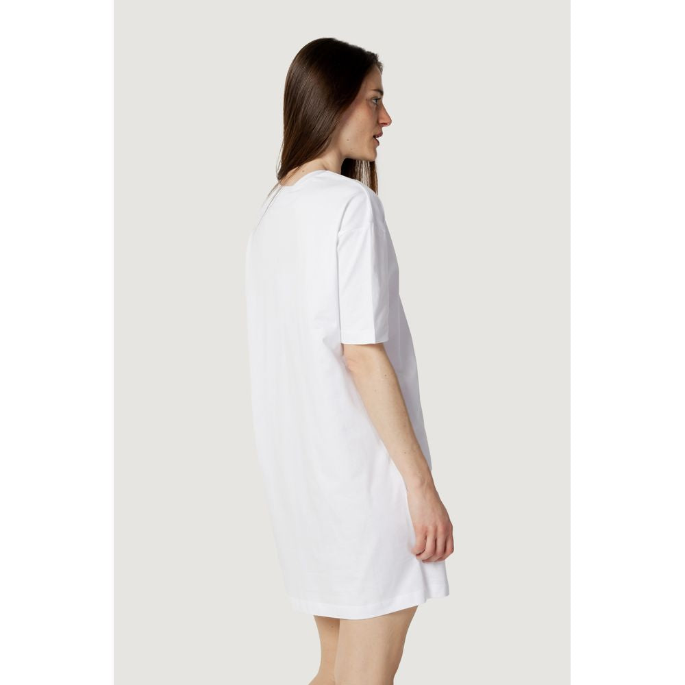 - White Cotton Dress