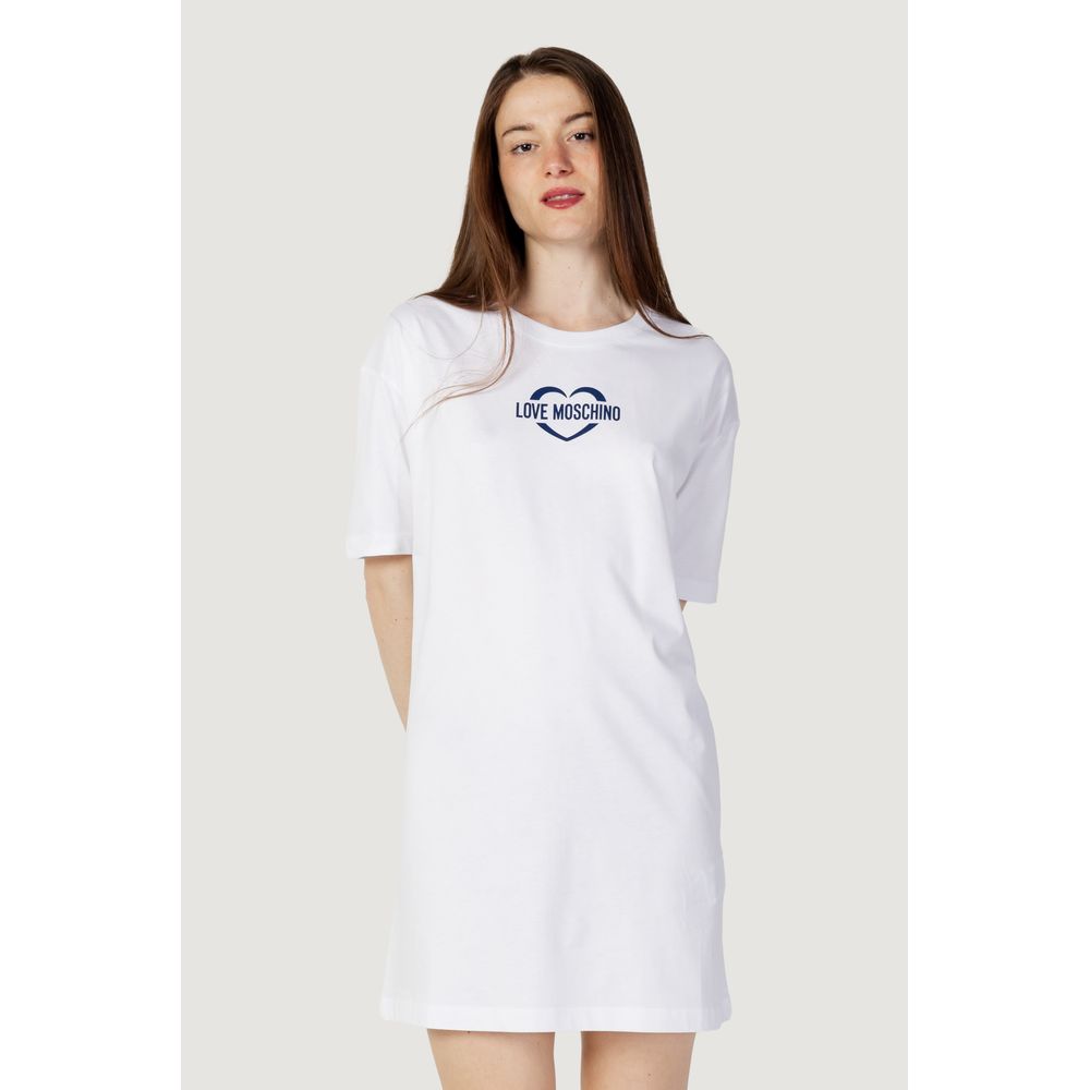 - White Cotton Dress