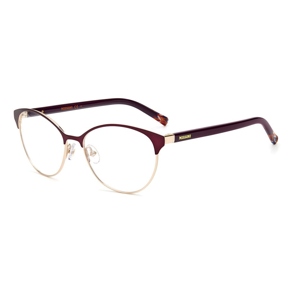 Missoni Purple Metal Frames - Stylish Optical Fashion Eyewear