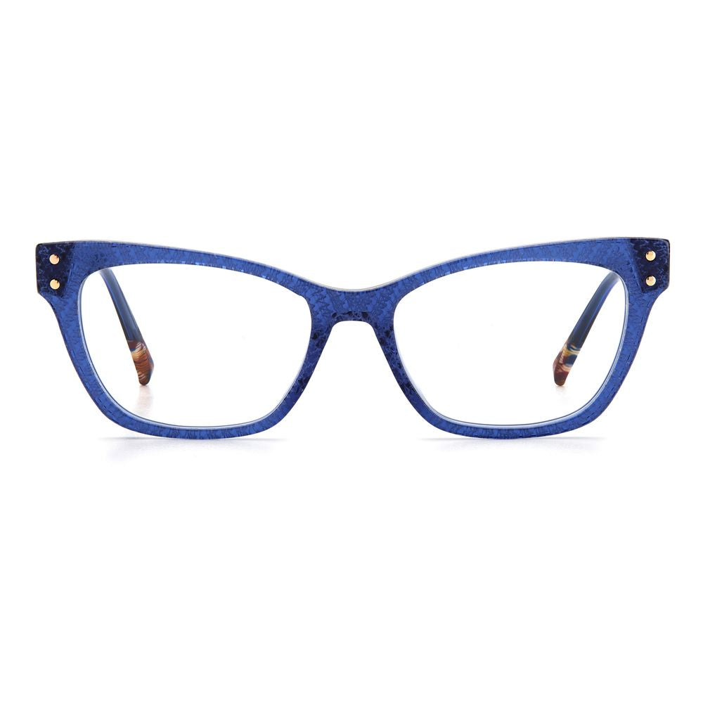 Missoni Blue Acetate Frames: A Stylish Statement in Eyewear