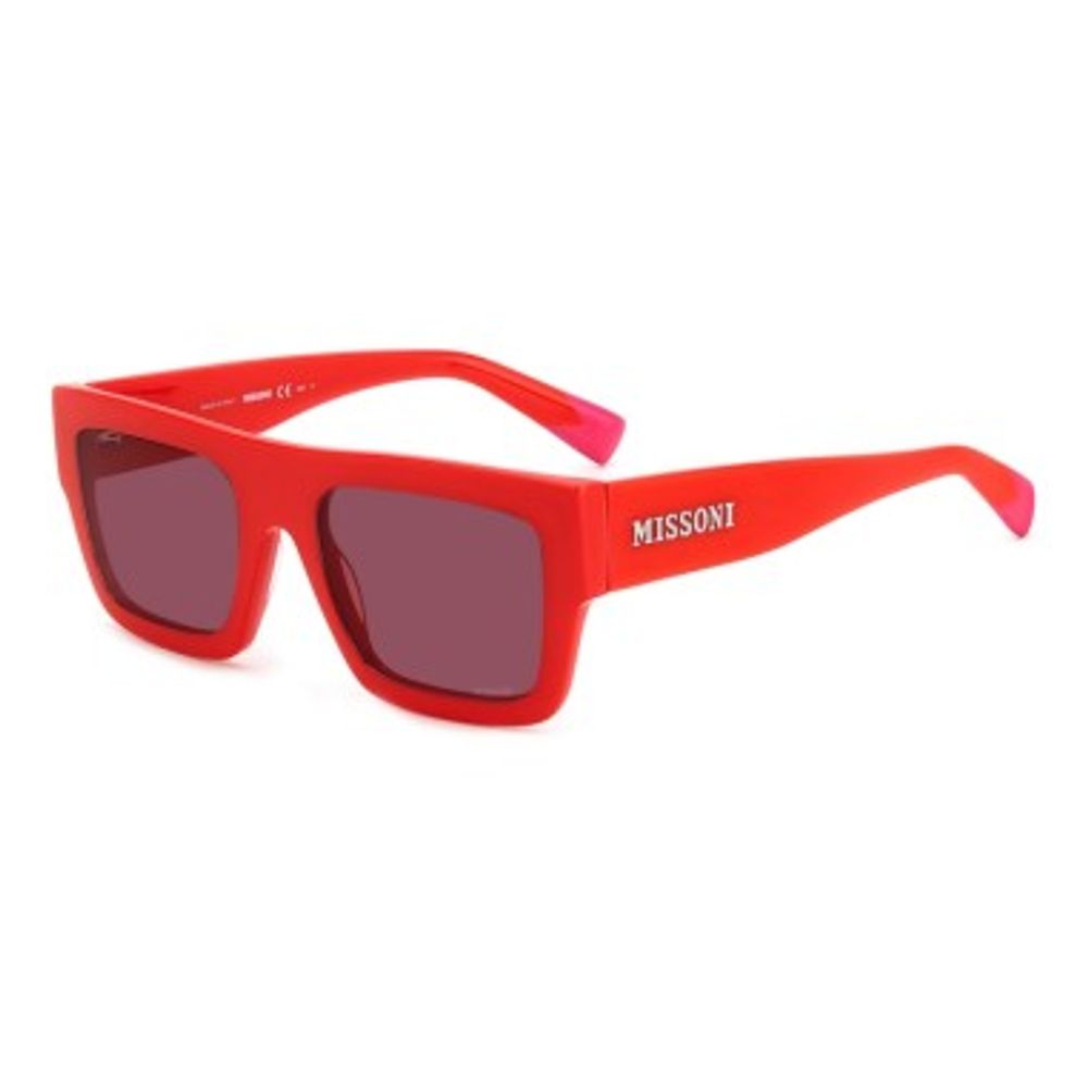 Missoni Red Plastic Sunglasses - MIS0129SC9A