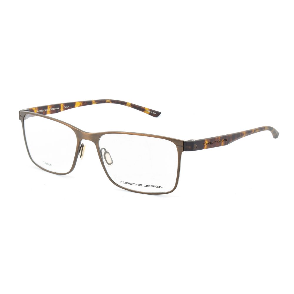 Porsche Design Gold Titanium Frames – Square Full-Rim
