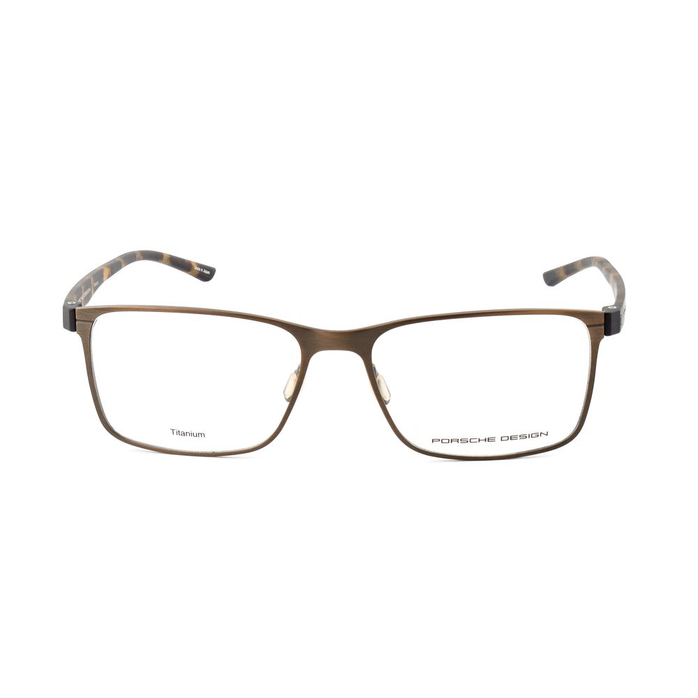 Porsche Design Gold Titanium Frames – Square Full-Rim