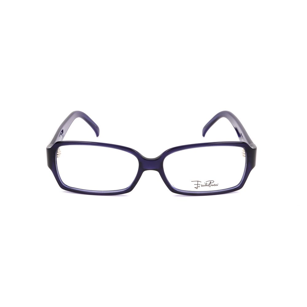 Emilio Pucci Blue Plastic Optical Glasses – 53mm