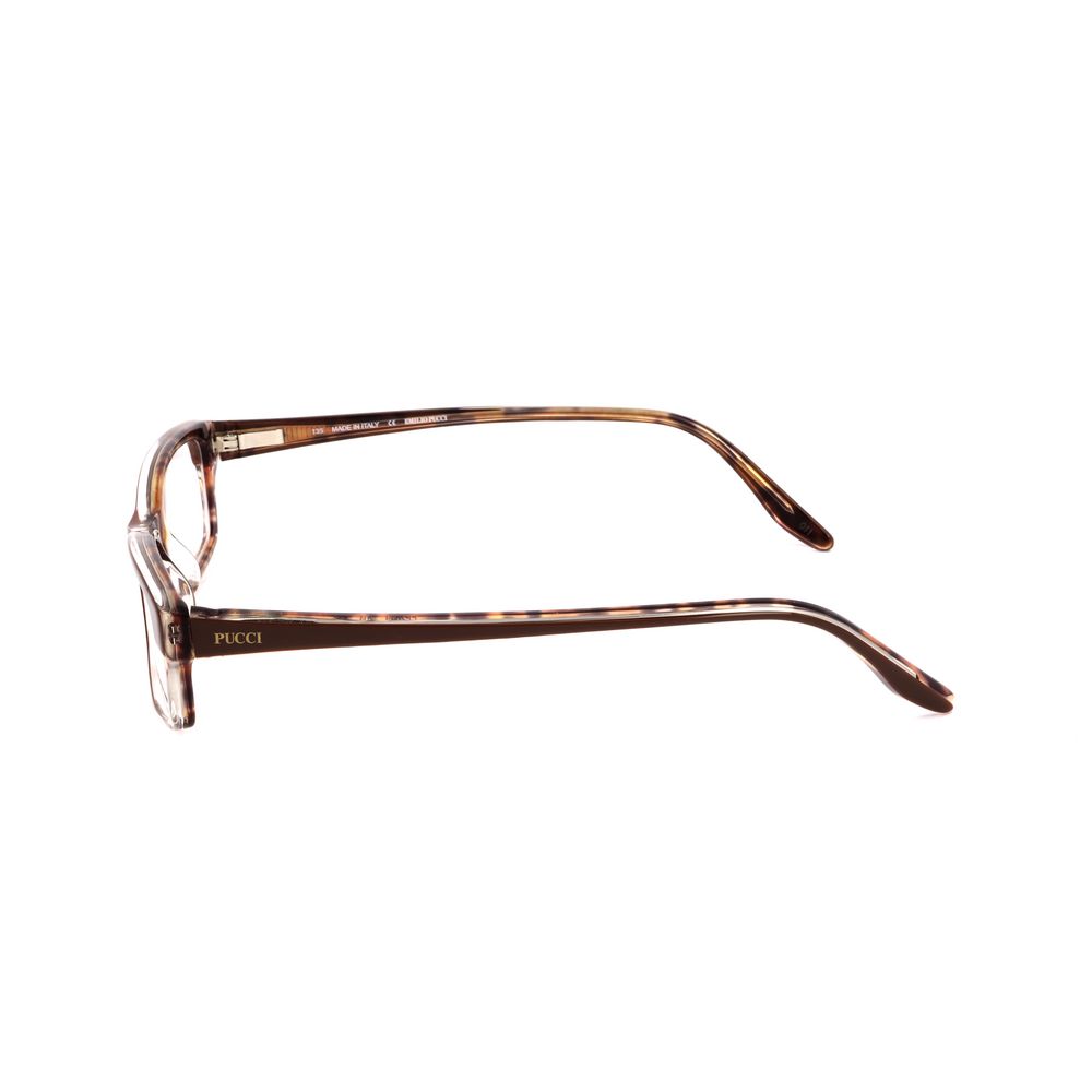 Emilio Pucci Chocolate Plastic Optical Glasses – 51mm