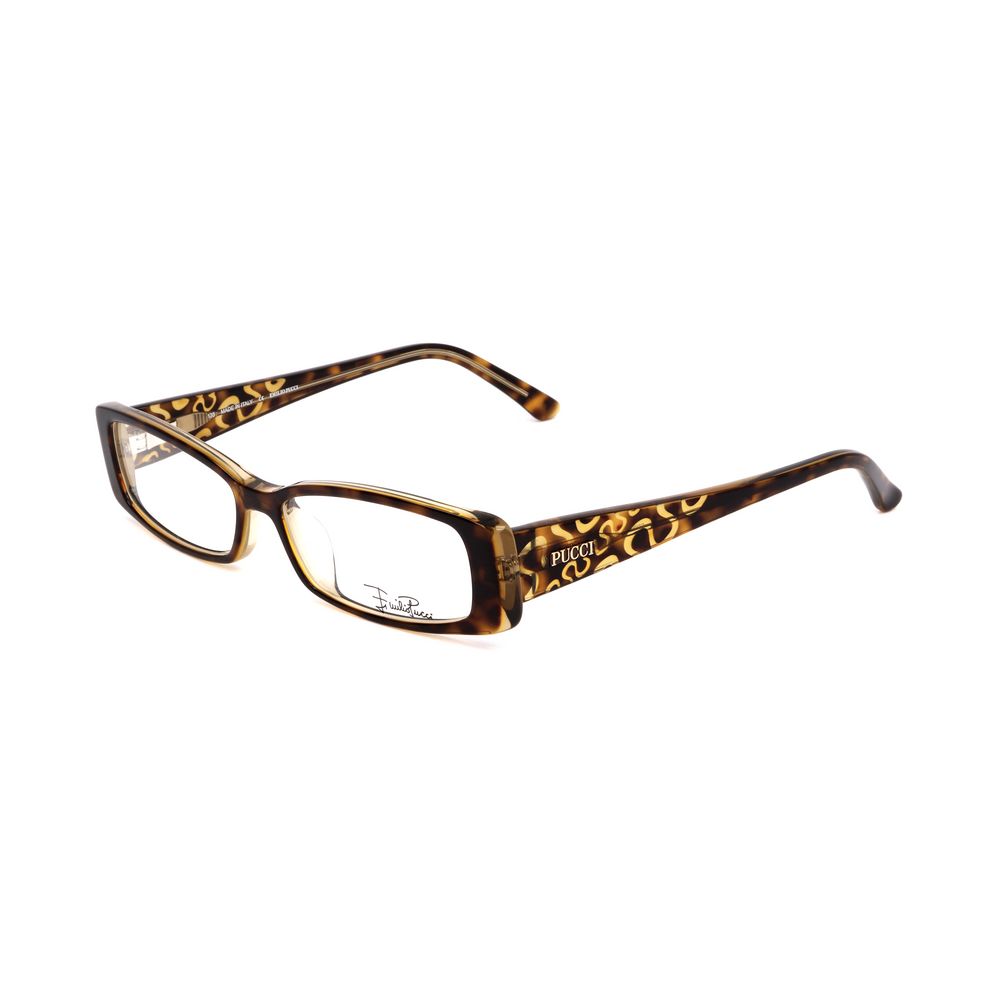 Emilio Pucci Honey Havana Plastic Frames – 51mm