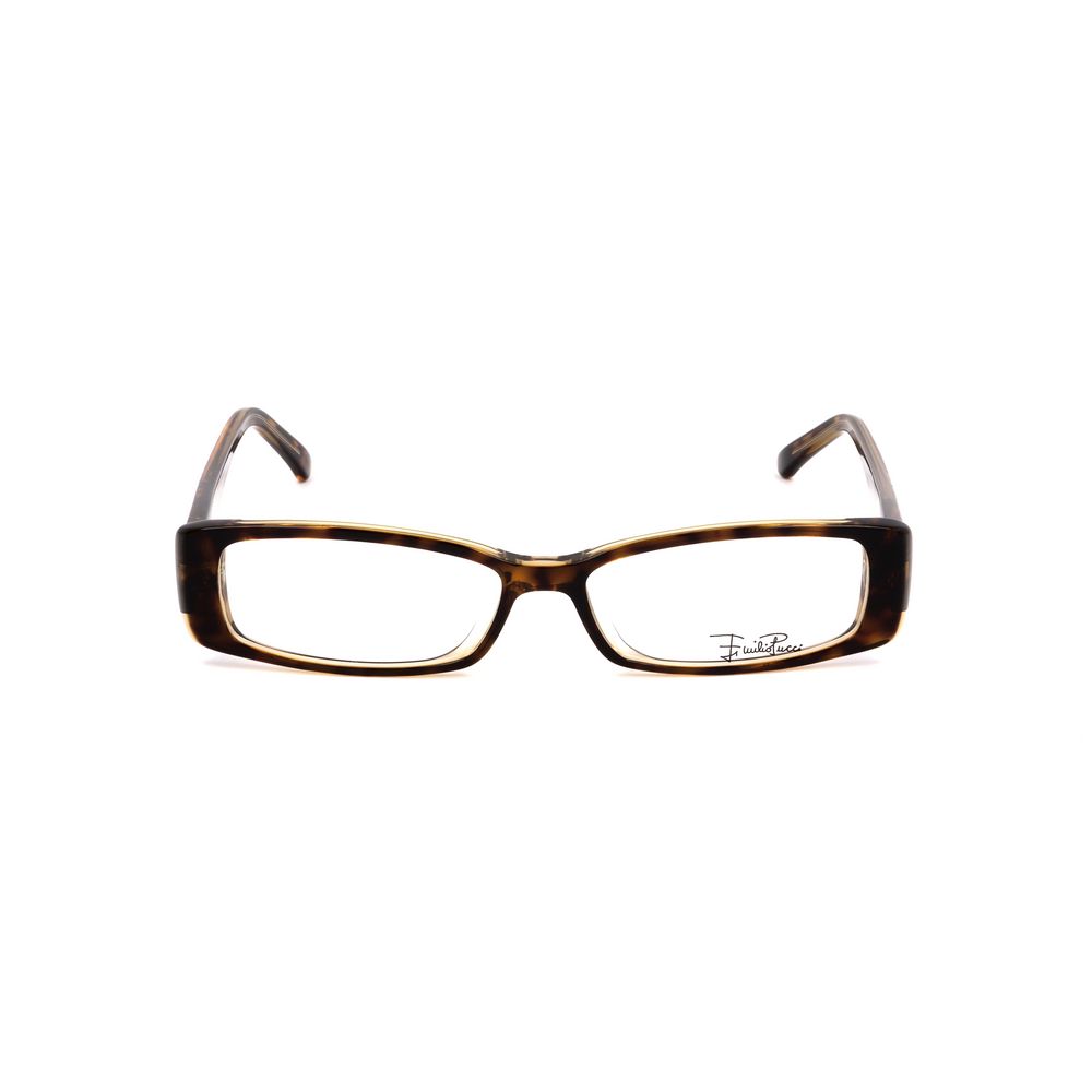 Emilio Pucci Honey Havana Plastic Frames – 51mm
