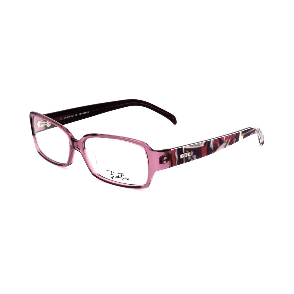 Emilio Pucci Purple Plastic Optical Glasses – 53mm