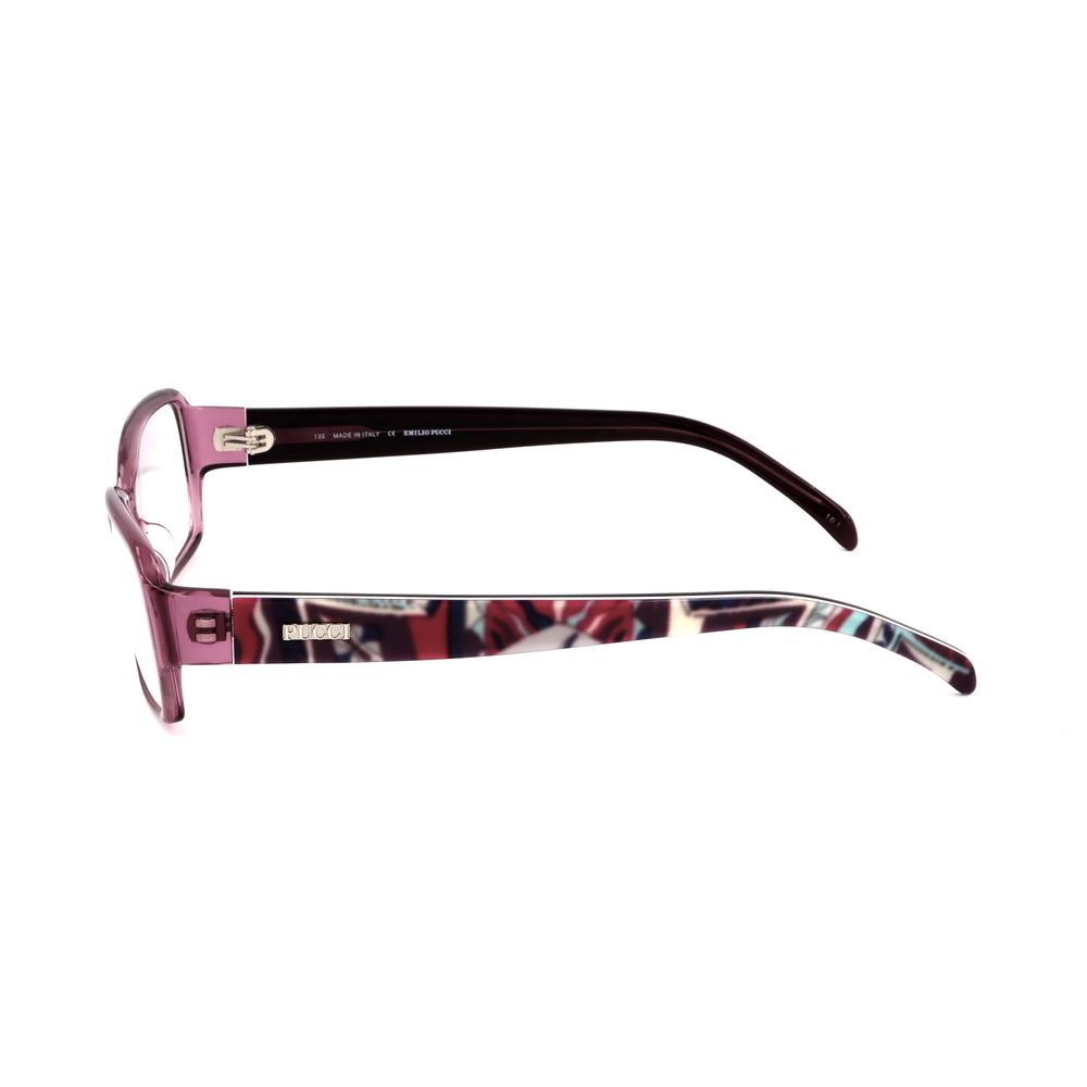 Emilio Pucci Purple Plastic Optical Glasses – 53mm