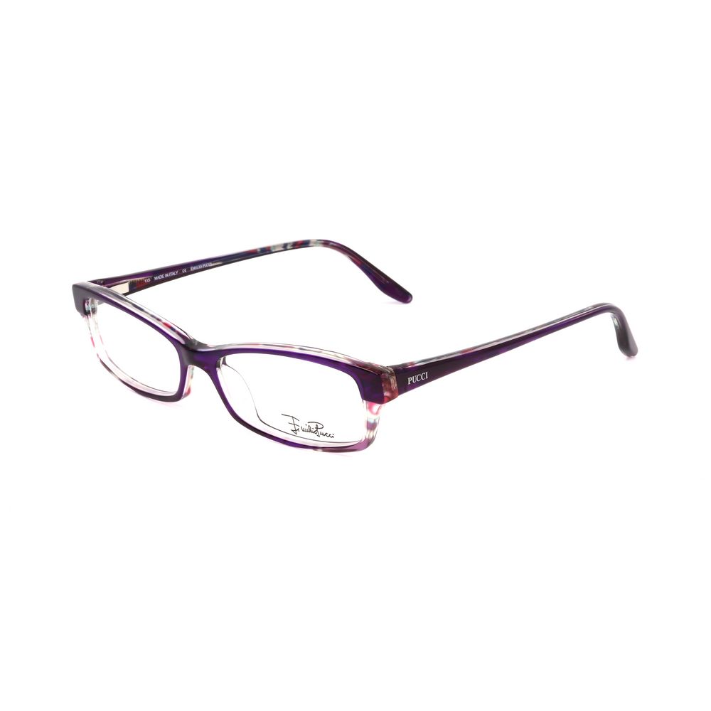 Emilio Pucci Purple Plastic Optical Glasses – 51mm