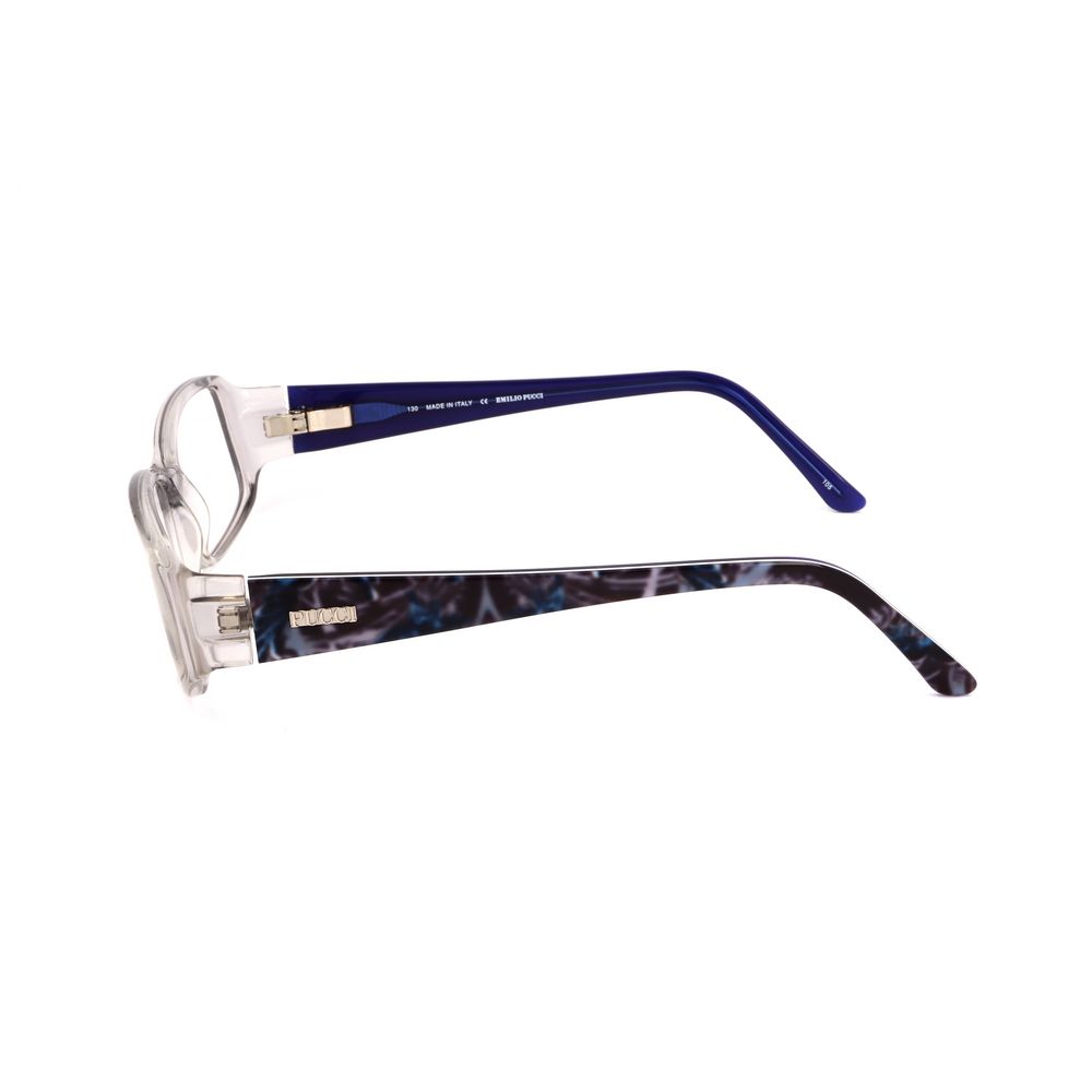 Emilio Pucci Blue Plastic Optical Glasses – 53mm