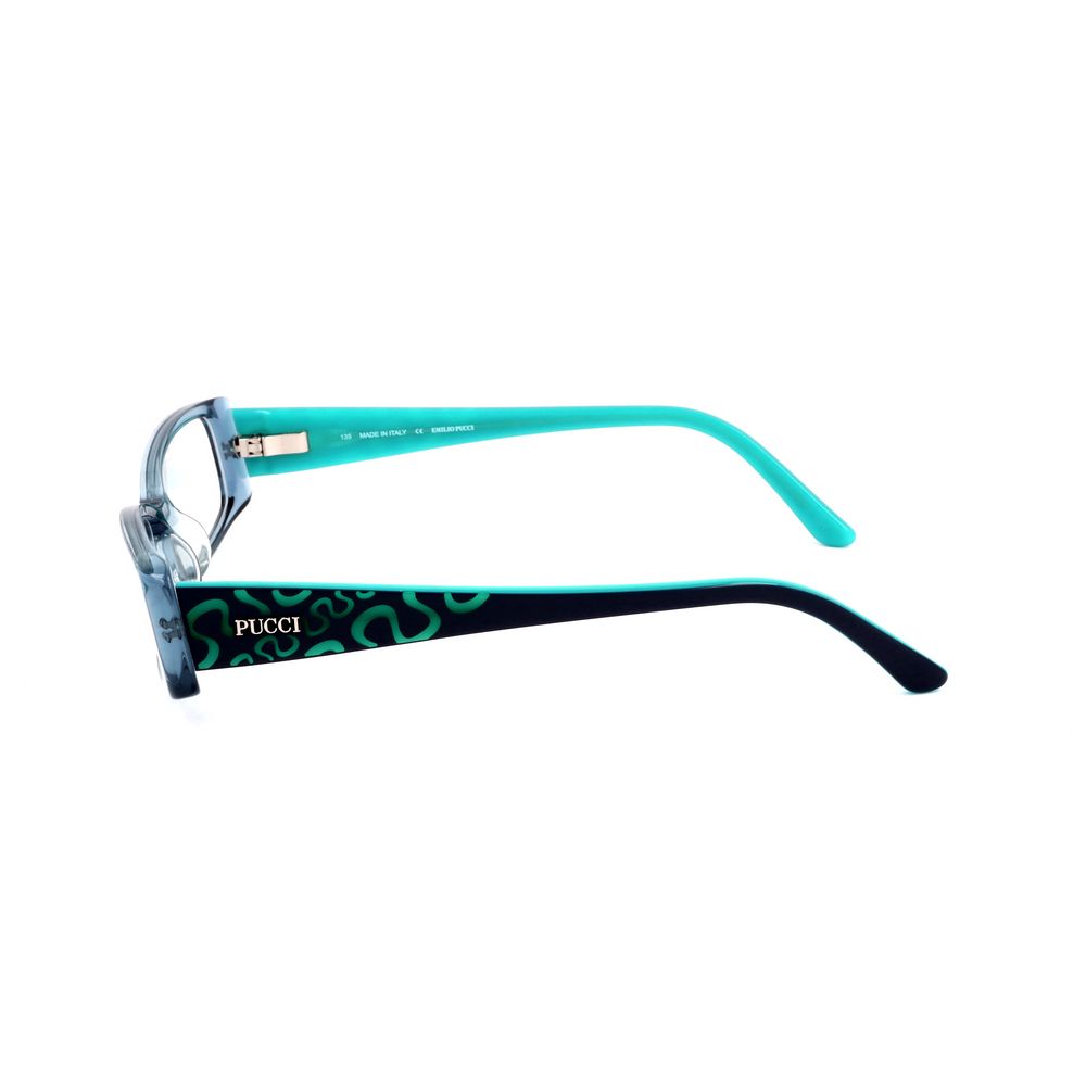Emilio Pucci Blue Plastic Frames – 51mm