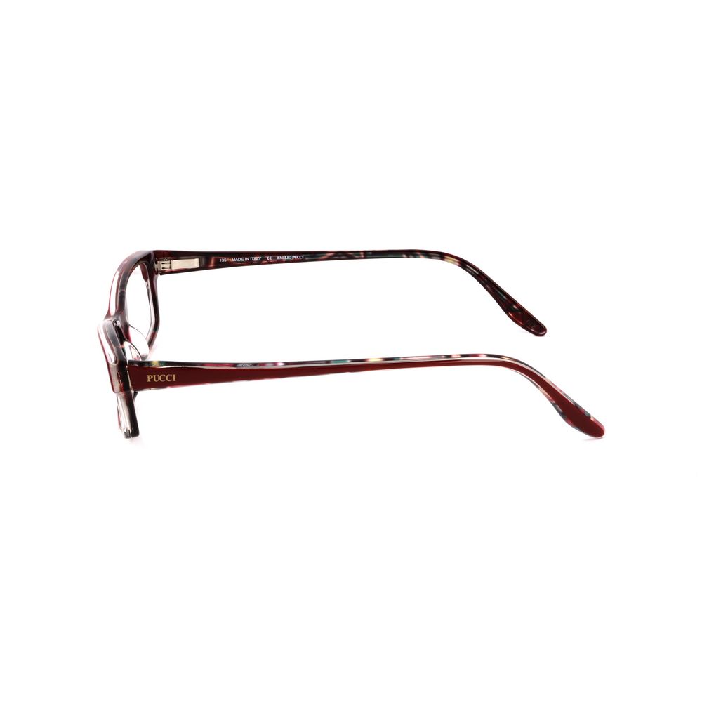 Emilio Pucci Red Plastic Optical Glasses – 51mm