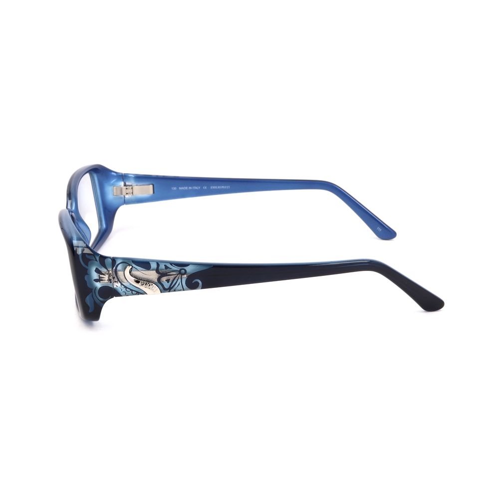 Emilio Pucci Blue Plastic Optical Glasses – 53mm