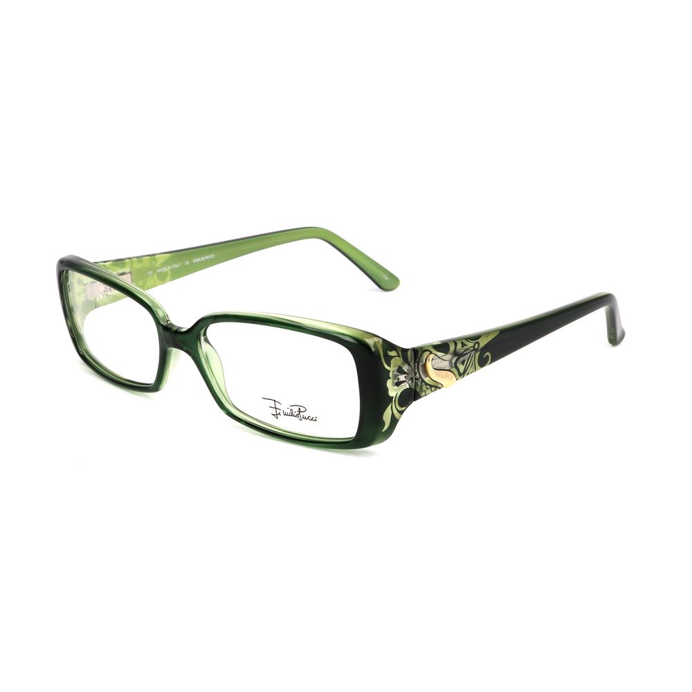 Emilio Pucci Green Plastic Optical Glasses – 53mm