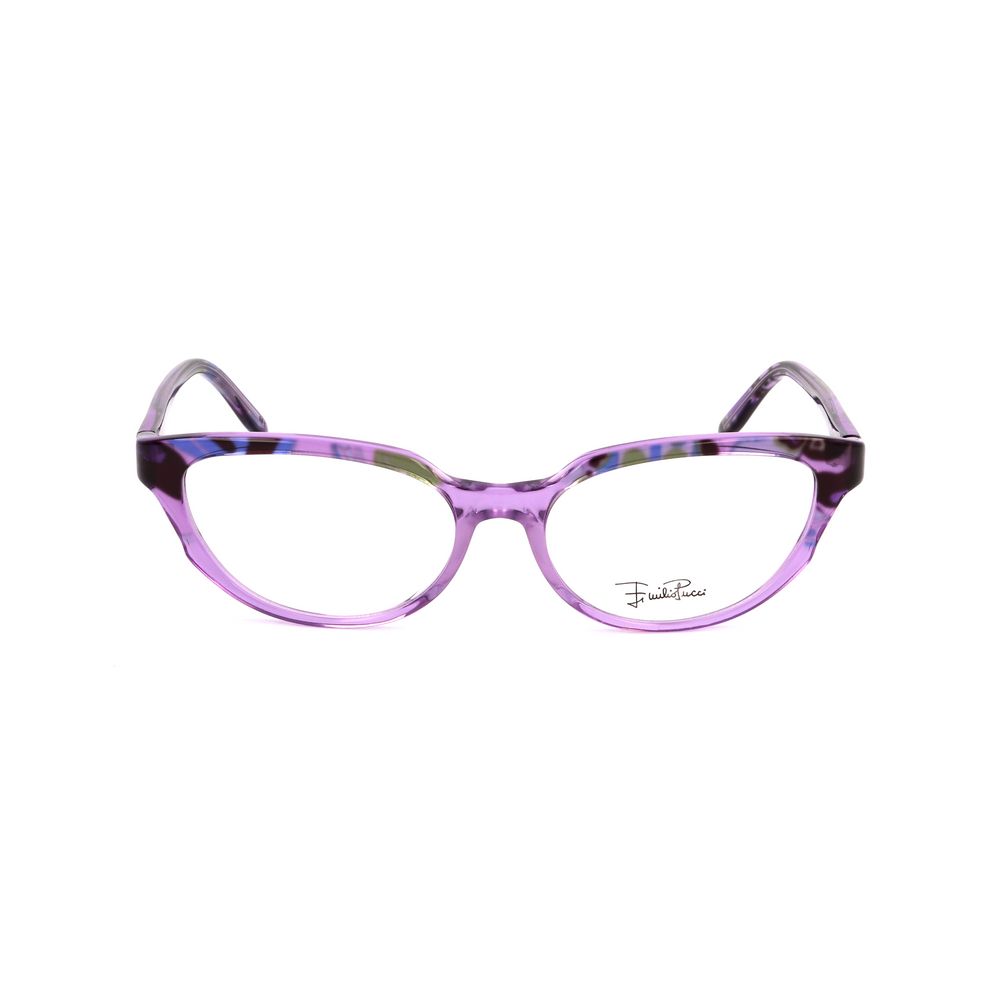 Emilio Pucci Purple Plastic Optical Glasses – 51mm