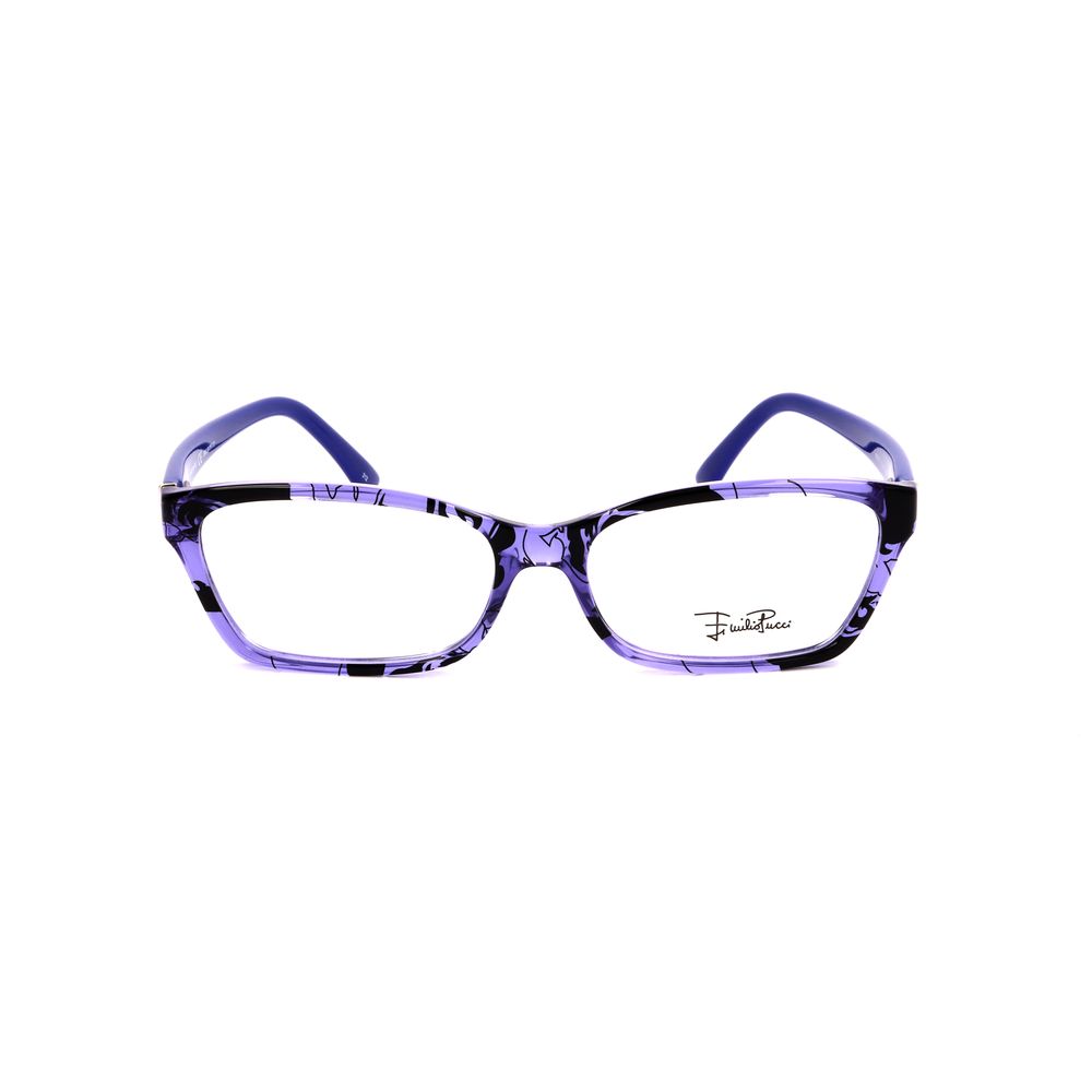 Emilio Pucci Denim Plastic Optical Glasses – 53mm
