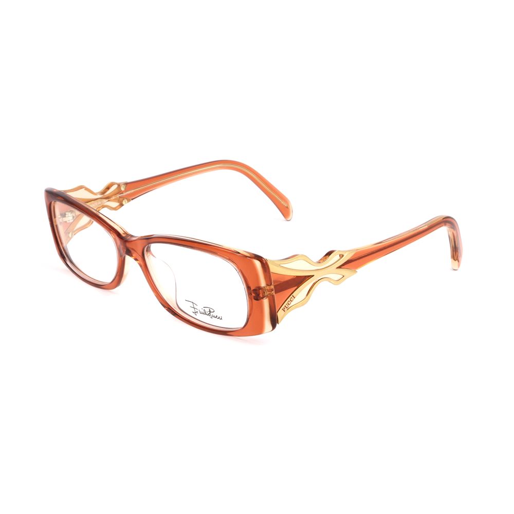 Emilio Pucci Orange Plastic Optical Glasses – 52mm