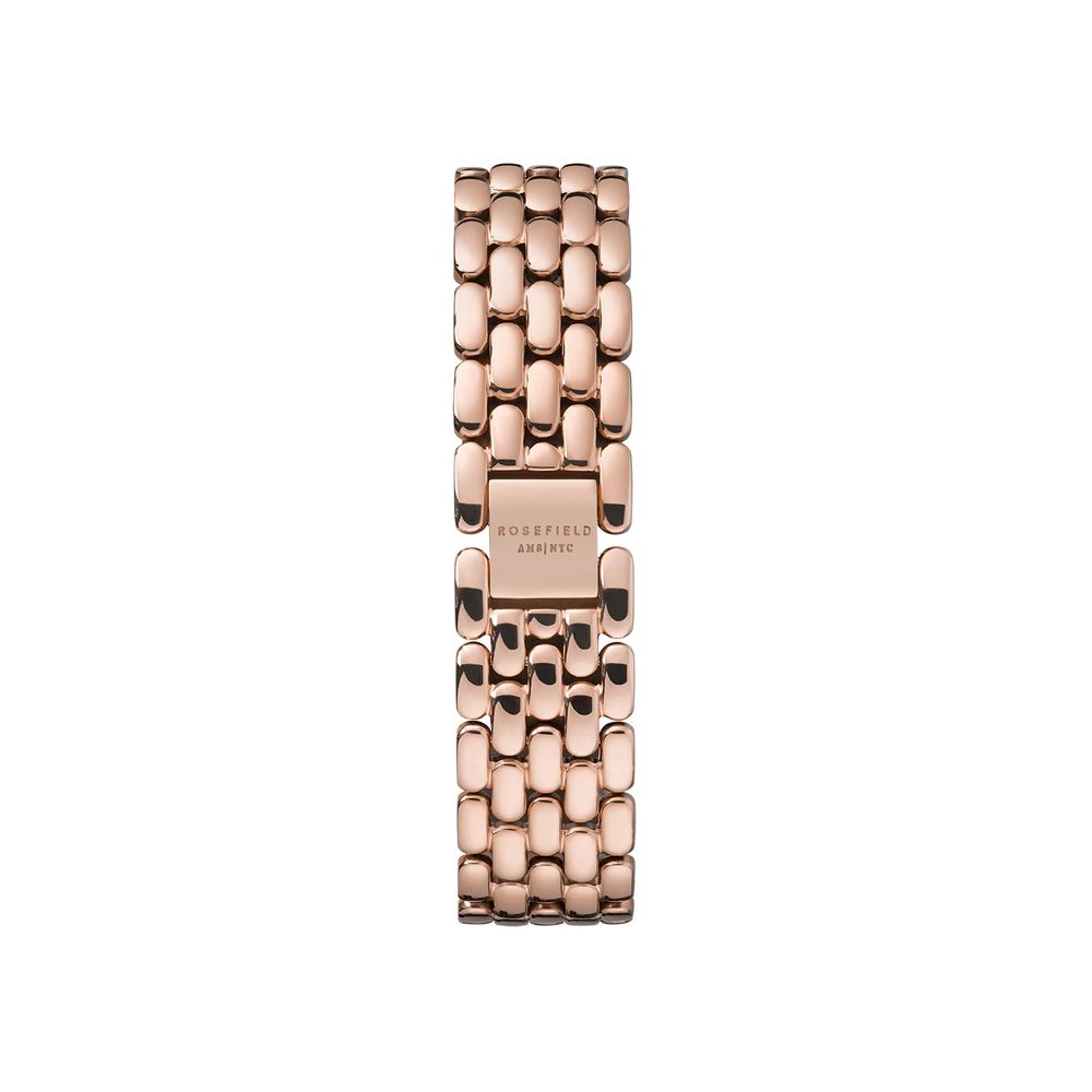 Rosefield Rose Gold Stainless Steel Watch for Women