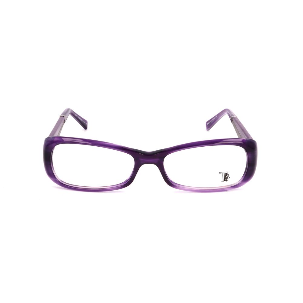 Tod's Designer Optical Frames - Purple Acetate Square Full-Rim