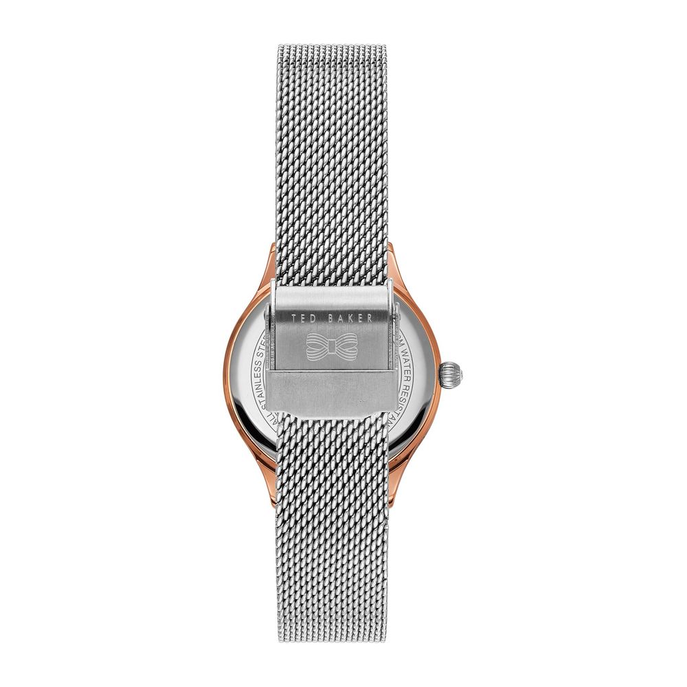 Ted Baker Women's Watch, Grey Dial, Silver and Pink