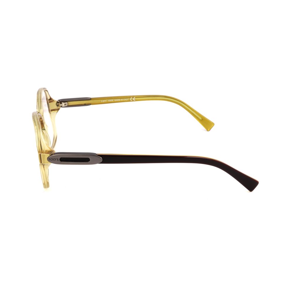 Tod's Women’s Acetate Optical Glasses – Green Square Frame
