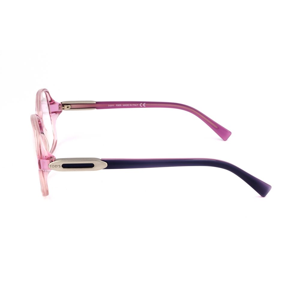 Tod's Women’s Optical Glasses – Pink and Purple Square Frame