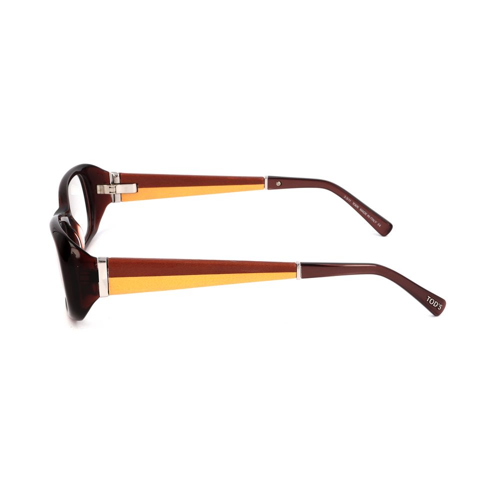 Tod's Brown Acetate Frames - Designer Optical Fashion Eyewear
