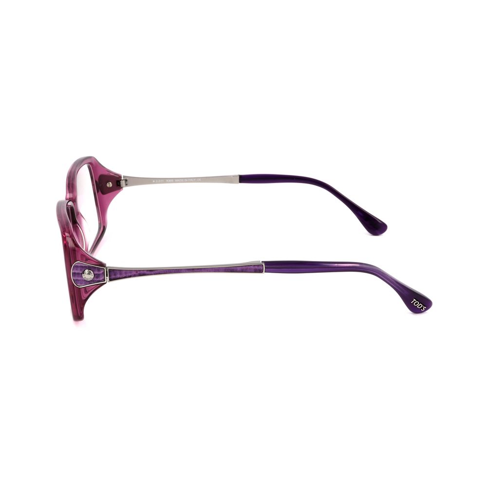 Tod's Women's Designer Optical Glasses – Purple Acetate Frames