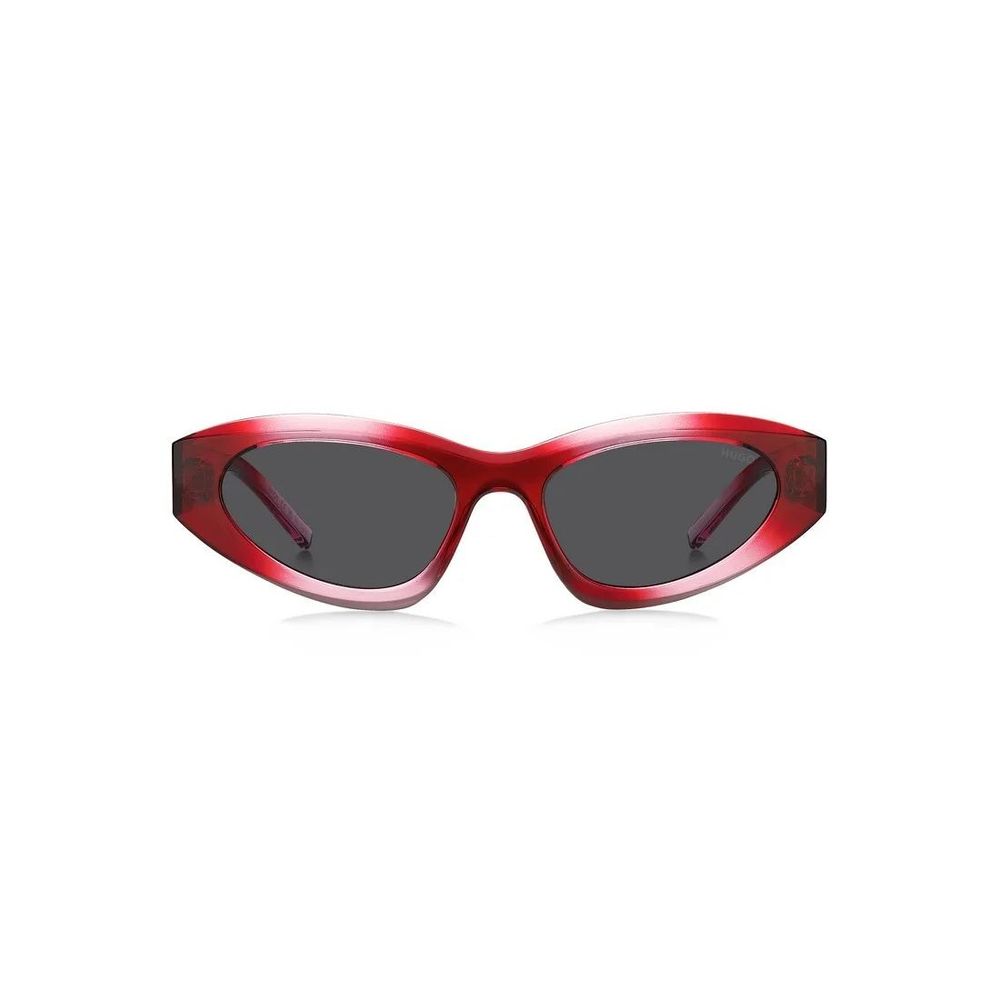 Hugo Boss Red/White Pink Multicolor Injected Sunglasses