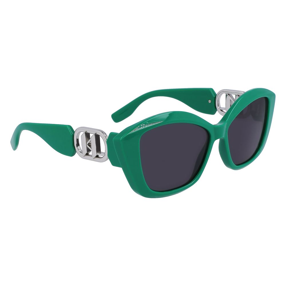 Karl Lagerfeld Women’s Sunglasses – Green Injected Frame
