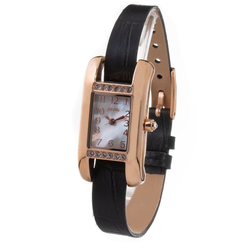 Folli Follie Women’s Watch, White Dial, Multicolour Leather Strap
