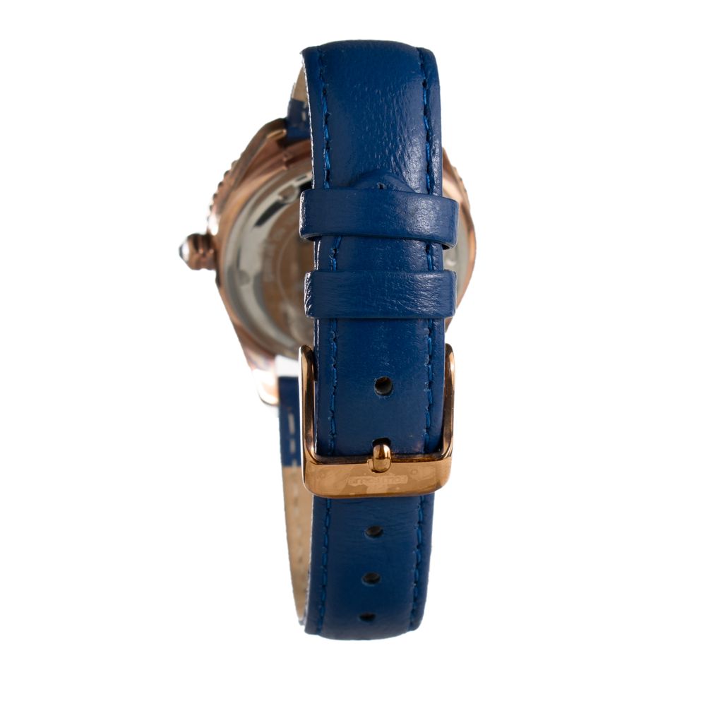 Folli Follie Women’s Watch, Analog Dial, Blue Leather Strap