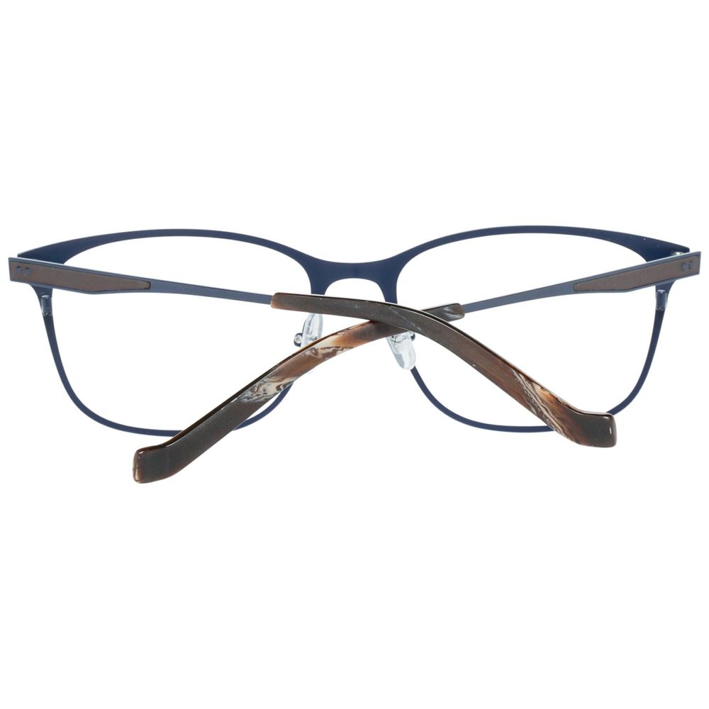 Hackett Blue Metal Frames – Stylish Square Full-Rim Eyewear