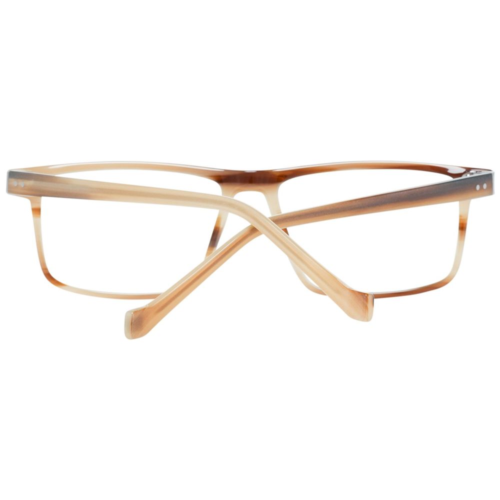 Hackett Brown Plastic Demo Lens Optical Frames
