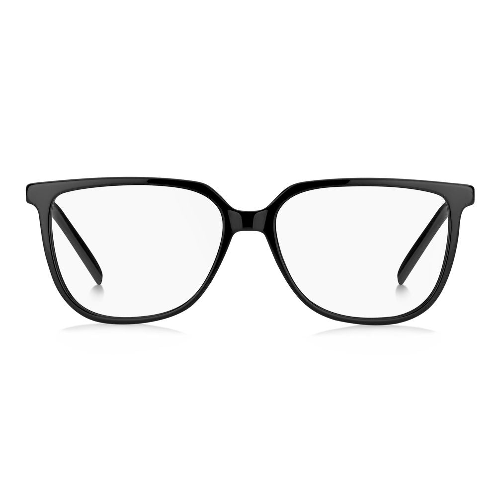 Hugo Boss Acetate Black Square Full-Rim Frames