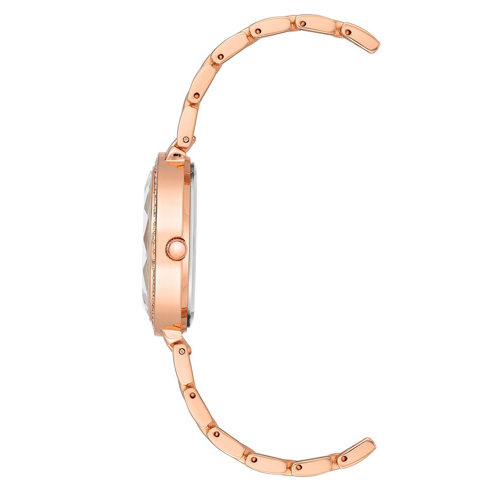 Juicy Couture Women’s Watch, Multicolored Dial, Pink Metal Bracelet