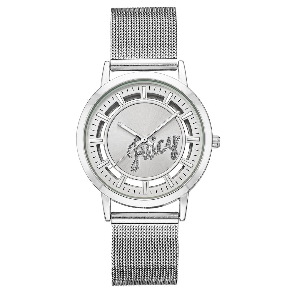 Juicy Couture Women’s Watch, Silver Dial, Stainless Steel Bracelet