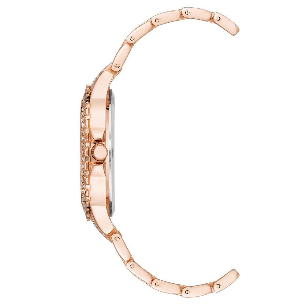 Juicy Couture Women’s Watch, Green Dial, Pink Metal Strap