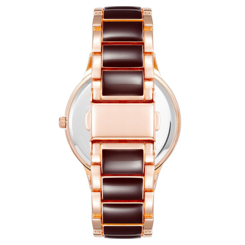 Juicy Couture Women’s Watch, Red Dial, Multicolored Metal Bracelet
