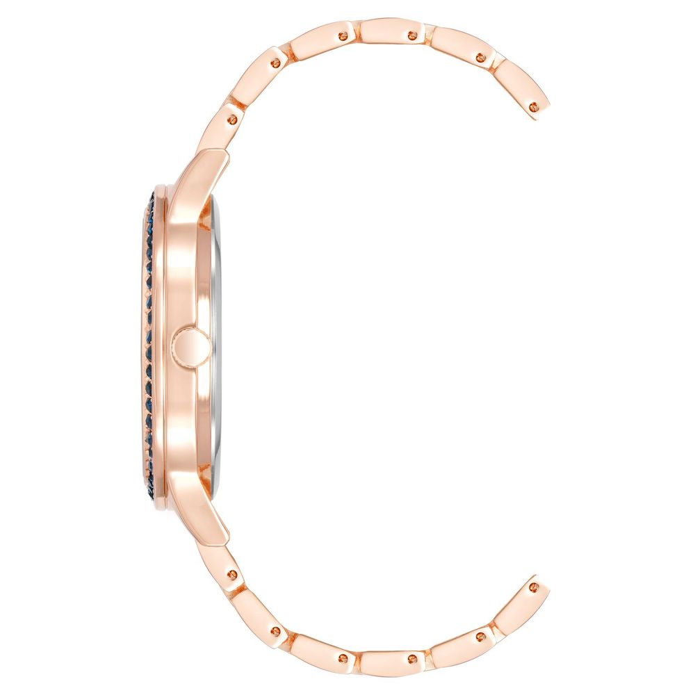 Juicy Couture Women’s Watch, Sparkling Blue Dial, Pink Metal Bracelet