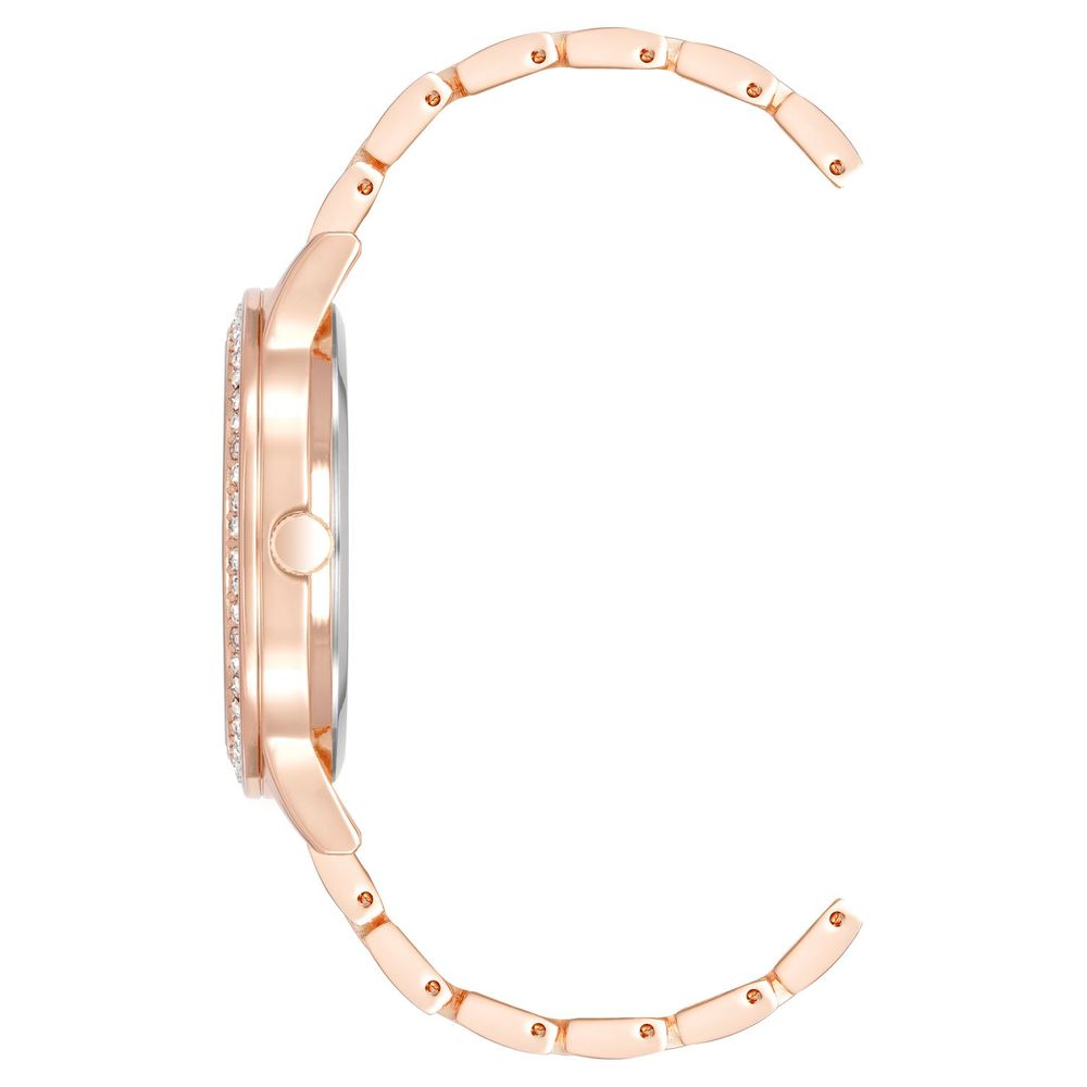 Juicy Couture Women’s Watch, Sparkling Pink Case, White Dial