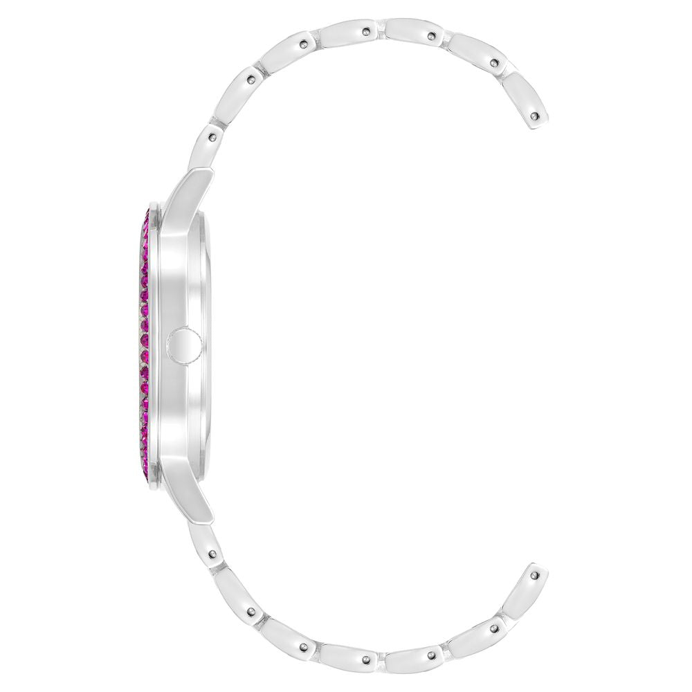 Juicy Couture Women’s Watch, Multicolored Bracelet, Pink Dial