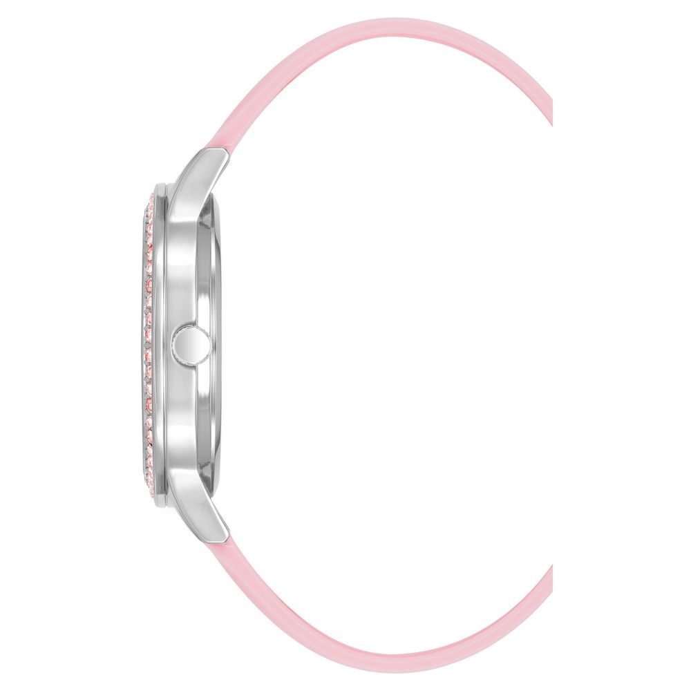 Juicy Couture Women’s Watch, Pink Dial, Pink Silicone Strap